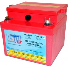 Gill 7243-14 LT Sealed Lead Acid Battery Gill 7243-14 LT Sealed Lead Acid Battery
